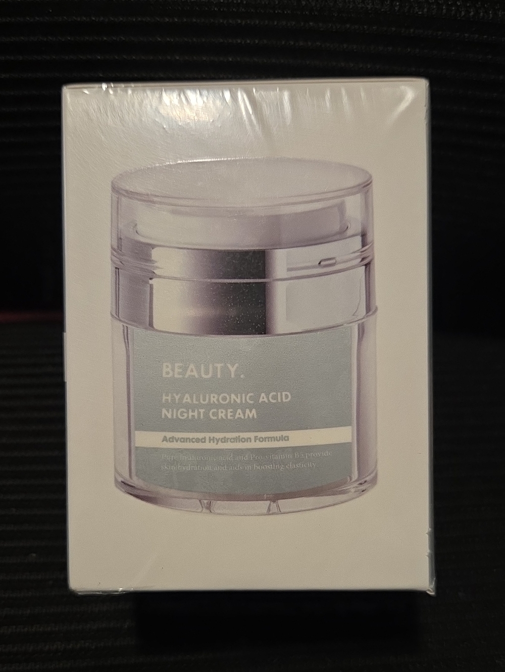 Hyaluronic Acid Night Cream - Light Blue